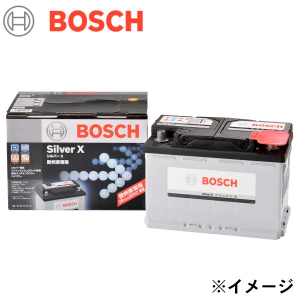 BOSCH ボッシュ バッテリー SLX-6H ルノー メガーヌ II GH-KMK4M 補償期間：2年間または、走行距離5万Km以内