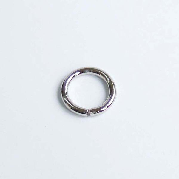 15mm 丸カン3×15 ニッケル 9コ