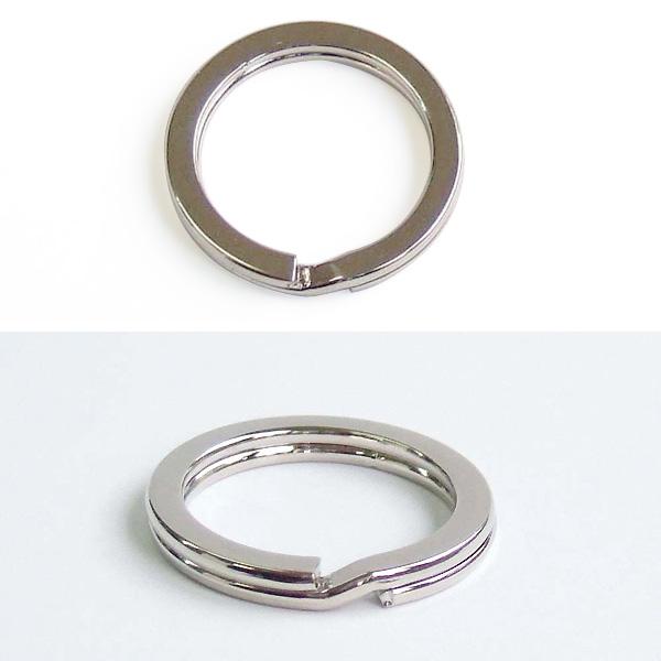 22mm ミガキ二重カン ニッケル 1コ
