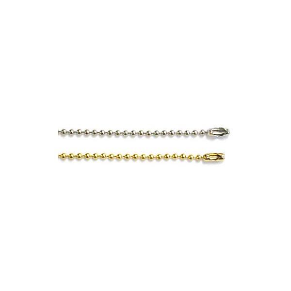 CRZ　ボールチェーン　3本 手芸金具 『カラーボールチェーン 2.4mm×12cm パープル 2本入り ZA0792