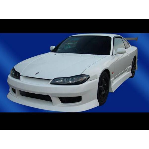 シルビア S15 フロントバンパー エアロ FRP 未塗装 社外品 SILVIA 日産 