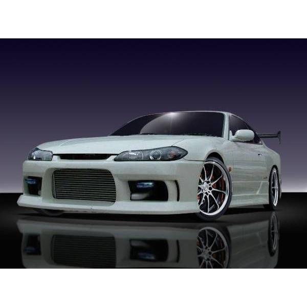 シルビア S15 フロントバンパー エアロ FRP 未塗装 社外品 SILVIA 日産 