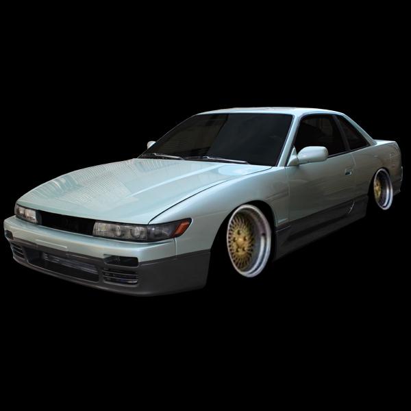 シルビア PS13 S13 フロントバンパー エアロ 純正オプション デザイン 