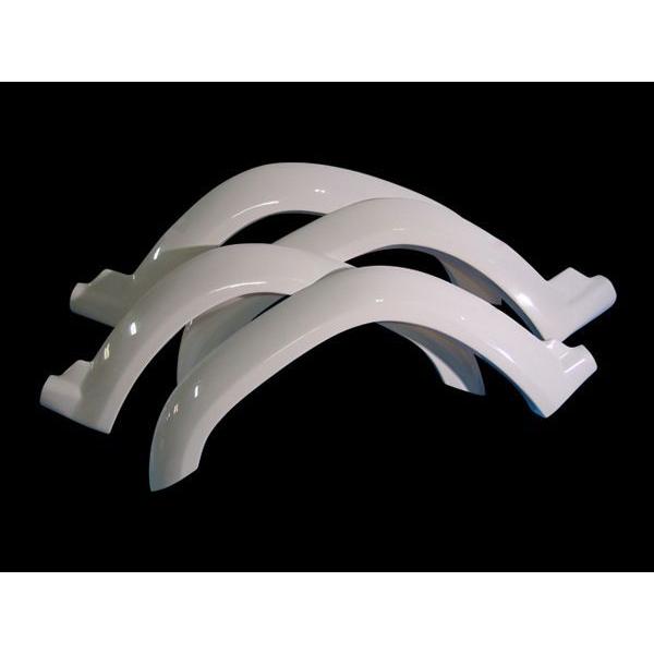 パジェロミニ H58 オーバーフェンダー 前期 エアロ FRP 未塗装 社外品
