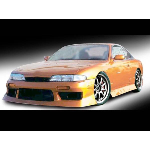 シルビア S14 フロントバンパー 前期 エアロ FRP 未塗装 社外品 シルビア S14 フロントバンパー 前期 エアロ FRP 未塗装 社外品