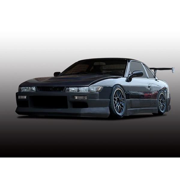 S13 シルビア ロング ルーフスポイラー 新品 黒色 値引き不可 PS13 シルビア PS13 エアロセット 前期 後期 S63/5〜H5/9 FRP 未塗装 社外品