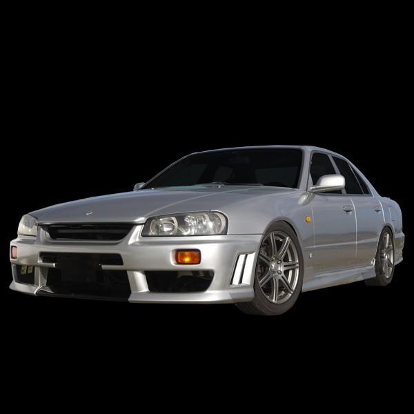 スカイライン R34 Er34 エアロセット Frp 未塗装 社外品 Skyline 日産 ニッサン Nissan 4ドア 純正オプション デザイン 0613 575 Set パーツランド Yショッピング店 通販 Yahoo ショッピング