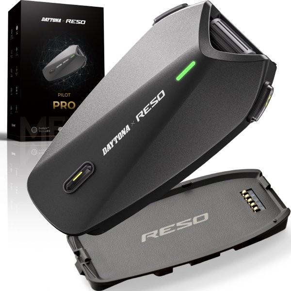 ★66271 デイトナ Daytona RESO(レソ) バイク インカム メッシュ ネットワーク通信 GPS 防水(IP67相当) DuoSync搭載 PILOT PRO