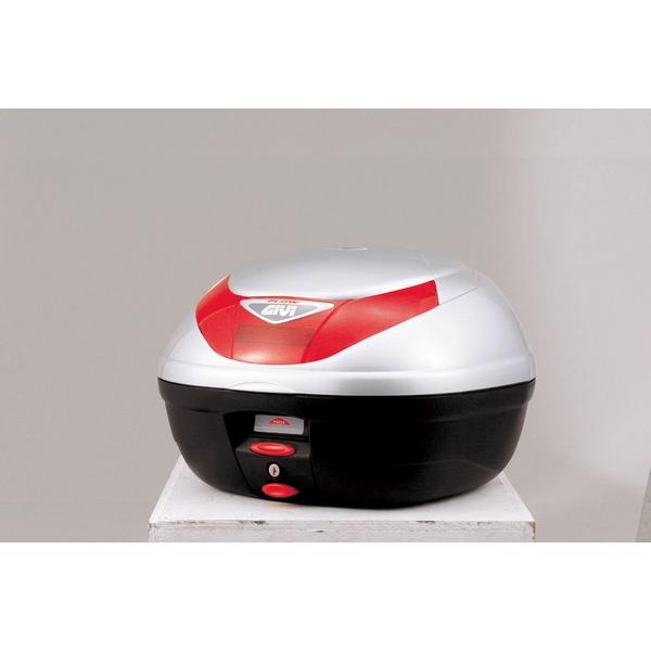GIVI 68042 デイトナ トップケース E350 FLOWシリーズ シルバー