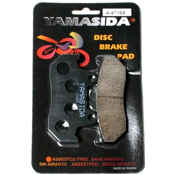 メール便送料無料・代引不可】YAMASIDAブレーキパッド A471 : パーツ