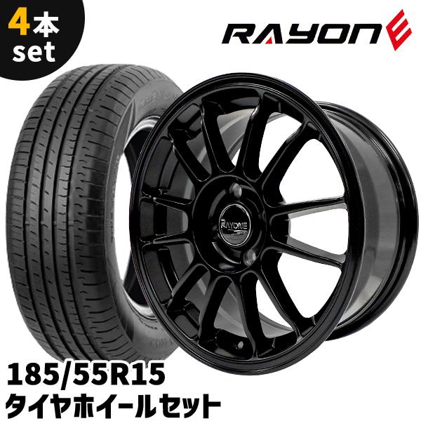 タイヤホイール 4本セット Rayone Racing 6021 15インチ 7J +35 4H 