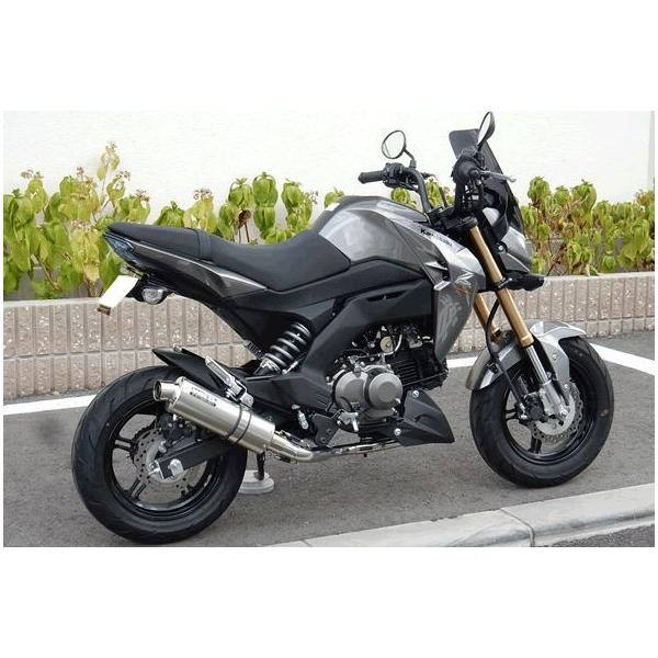 カワサキ　kawasaki Z125PRO　エンデュランス　フルエキ　マフラー Toce Performance Kawasaki Z125 2017-2023 フルエキ T-Slash TP