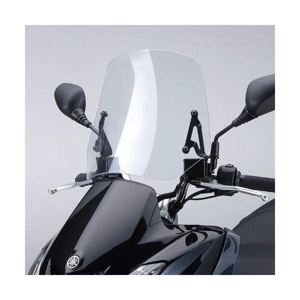 ワイズギア YAMAHA Majesty S用ウインドシールド（ミラーマウント） 90793-53098
