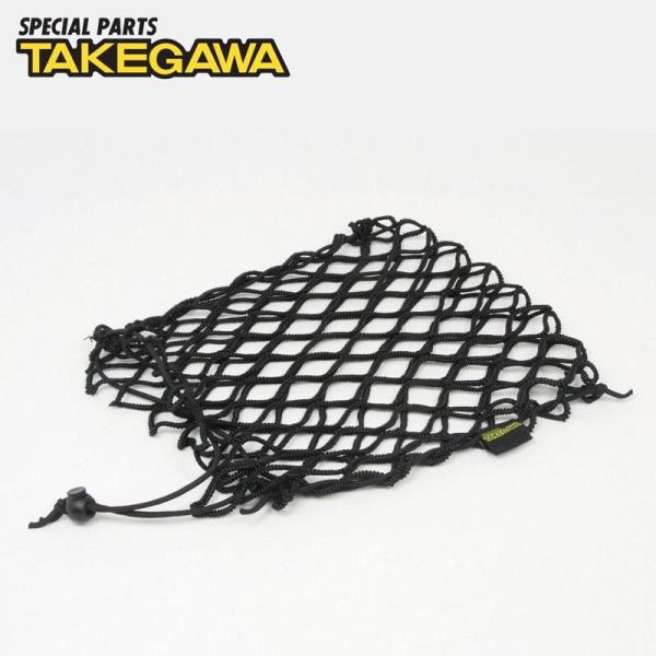 荷掛けフックポイントの少ない車両に最適な巾着タイプのツーリングネットです。パッセンジャー乗車部に荷物を積載する際に使用し、ネットはシート裏まで包み込んで使用します。開口部はゴム紐を使用することで大きく広げることができ、開口部からの積み荷の落...