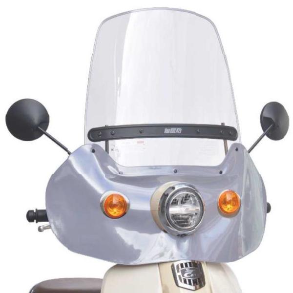 旭風防 カブ CB125 スーパーカブ CB50 エストレヤ W650 ゼファー Webike | 旭風防 アサヒ風防 af ショートバイザー スーパーカブ
