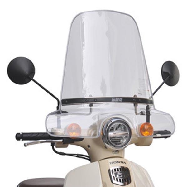 B*C様 旭風防　スーパーカブ50 キャブ 旭風防 ホンダ スーパーカブ50 カスタム 角形ライト用 クリア