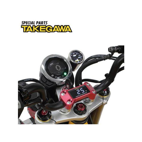 スペシャルパーツ武川 コンパクトLEDサーモメーターキット(レッド) 05-07-0011