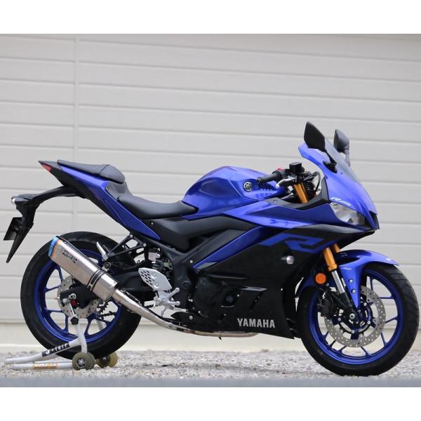mivv フルエキ マフラー YZF-R25 WR WR'S YAMAHA YZF-R25 SS-OVALフルエキゾーストマフラー