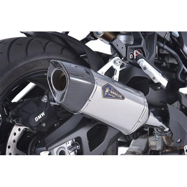 BMW S1000XR向け超軽量チタンマフラーRB19-03ST