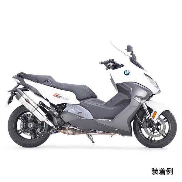 BMW C650GT C600スポーツ対応　GPR スリップオンマフラー BMW C650Sport r's gear（アールズギア ） リアルスペックチタン