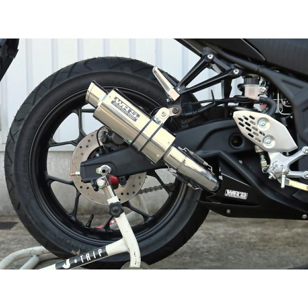 ＷＲ‘Ｓ ／ヤマハＹＺＦーＲ２５／Ｒ３ショートオーバルスリップオン WR WR'S YZF-R25 YZF-R3 スリップオン ステンレスショートオーバル