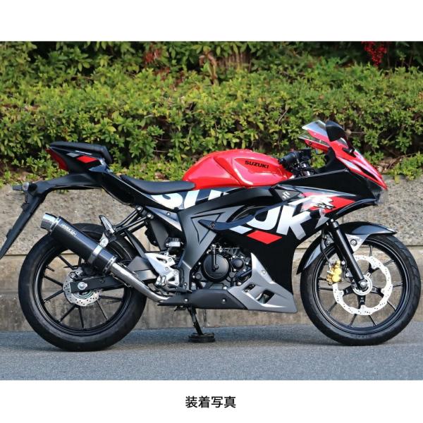 GSX-R125 gsx-s125 DL33B WR’s マフラー WR'S GSX-R125/GSX-S125 ラウンドタイプフルエキゾースト