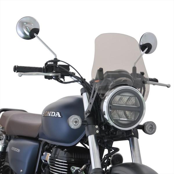 バイク用風防　星型エンブレム付き Amazon | 【Caphex】「 ホンダハンターカブ CT125 JA65 JA55