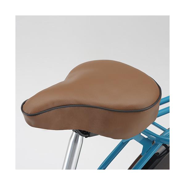 クッション性があり、面ファスナー固定で簡単に装着可能。大きめのPASのサドルに合わせたサイズで、サドルにピッタリ合います。カバー座面の内側に13mm厚の立体メッシュクッション材入り。ブラウン色はオシャレに使いこなしやすい明るめのカラーです。...