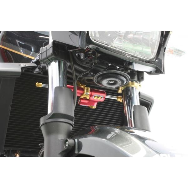 HYPERPRO ZRX1200 DAEG ZRX1200R/1100 CNCステアリングダンパーステー