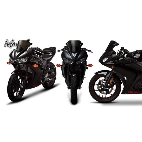 ZERO GRAVITY YZF-R25 YZF-R3/ABS スクリーン MARC1 スモーク 2555302