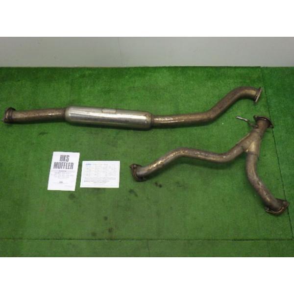 HKS センター出しマフラー　中古 ☆レガシィ アウトバック 2.5XT 4WD BPH☆JASMA認定 HKS SUS