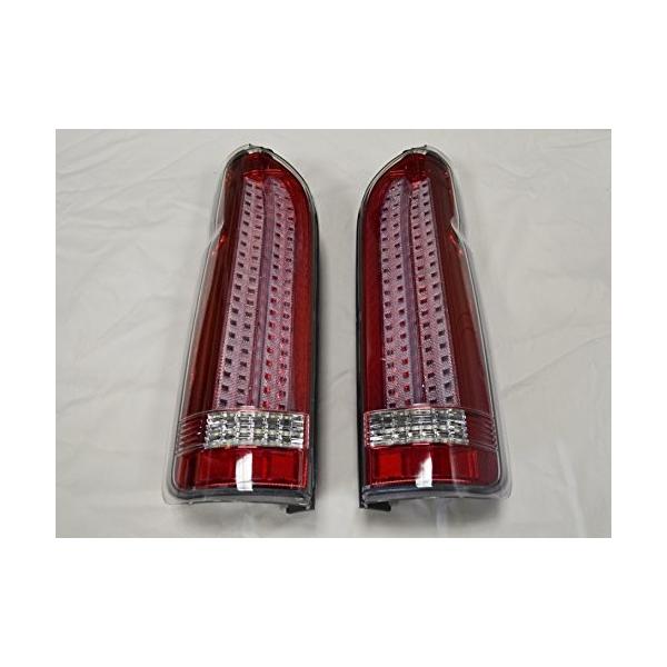 ハイエース 200系 テールライト 縦ライン LED テールランプ　【ブラック】 楽天市場】ハイエース 200系 テールライト テールランプ フルLED