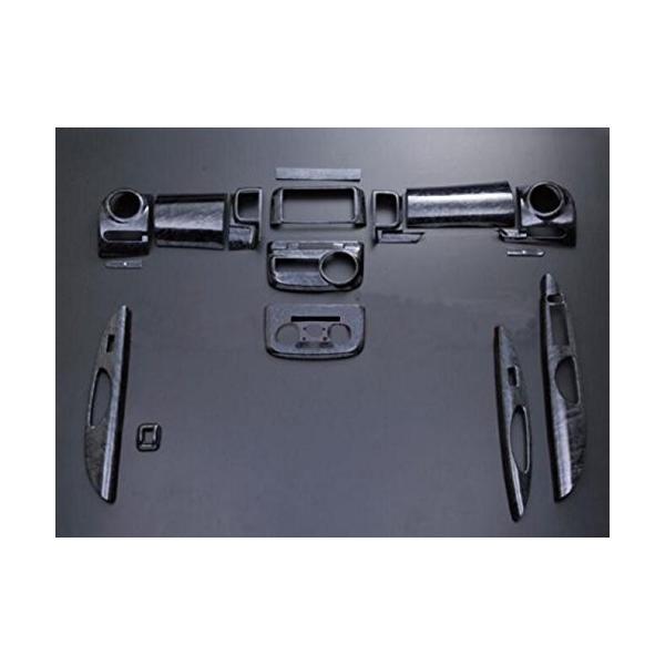 タント L375 L385 3D インテリアパネル 立体 パネル 黒木目 タント L375 L385 3D インテリアパネル 立体 パネル 黒木目