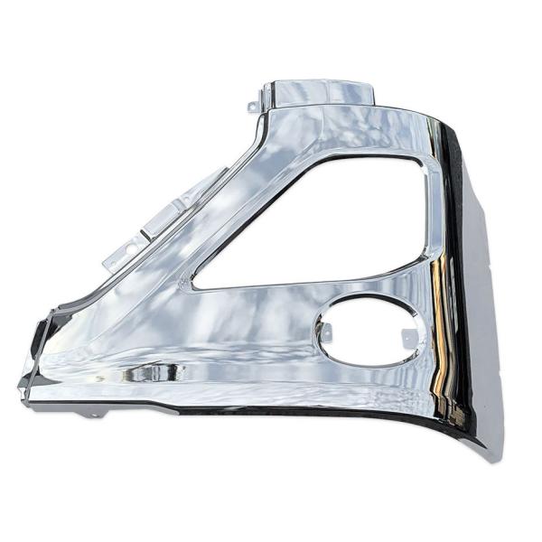 UD 17クオン パーフェクトクオン メッキ フロントバンパー 3分割タイプ 左 UD 17 クオン パーフェクトクオン メッキ スチール製 フロントバンパー