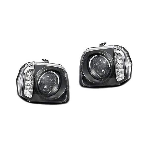 JB23 ジムニー LEDウィンカー LEDリング付きヘッドライト左右セット ヘッドライト JB23 ジムニー LEDウィンカー LEDリング付き