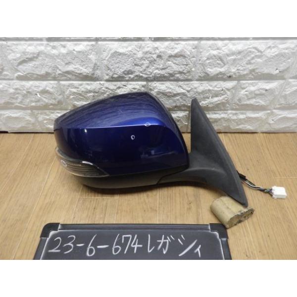 レガシィ BS9 左ドアミラー サイドミラー K1X ミツバ VB27 91036AL470 
