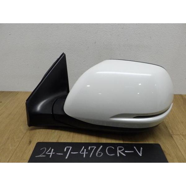 ♦︎ホンダCR-V RT5左ドアミラーパールホワイト