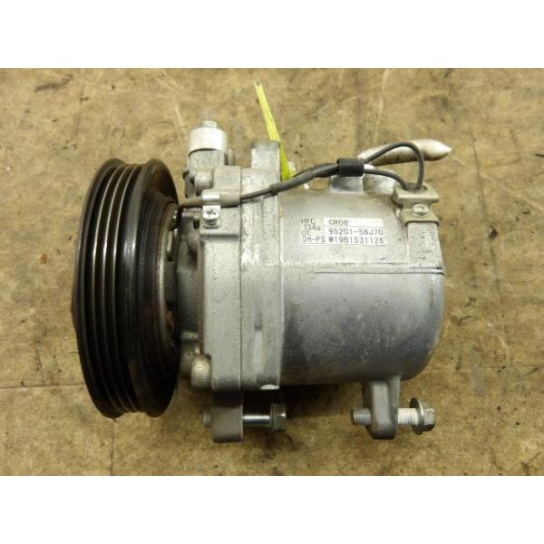 新品 コンプレッサ キャリイ 58J21 95200-58J20 DA63T