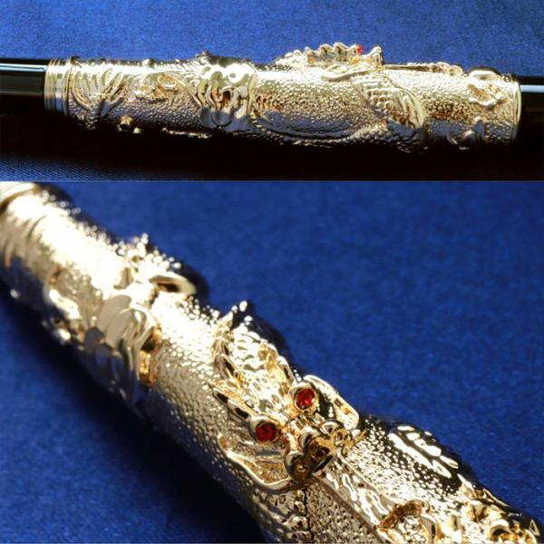 ボールペン (41) 龍王筆 宝珠 選べる4色 お歳暮 風水 ギフト 父の日