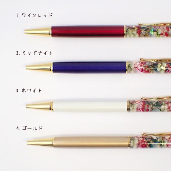 メール便送料無料 ハーバリウム ボールペン (48) 完成品 クリスマス