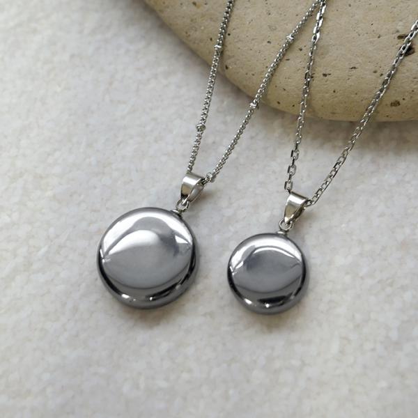 テラヘルツ ペンダントトップ ラウンド 大サイズ 1個売り STAINLESS