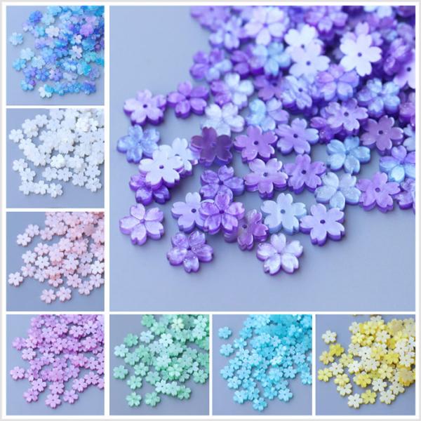 デコパーツ (76) シェル風さくらパーツ 10個売り 8色 桜 アクリル シェルパーツ 刺繍 ハンドメイド パーツ アクセサリーパーツ 国内発送 :parts-deco76:partsworld(パーツワールド) 通販 新 かわいらしい ガラス細工 オーロラちゃん