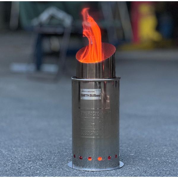 商品名：FUJITSUBO SMITH SUSono スミススソノ Fire Stove ストーブセット内容：本体、ベースプレート、インナープレート、テール、五徳材質：ステンレス（SUS304）本体サイズ：（W）195×（D）195×（H）...
