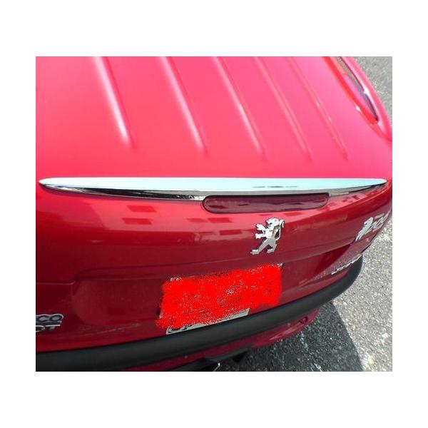 プジョー メッキトランクスポイラー/リアスポイラー 206CC(99y〜08y