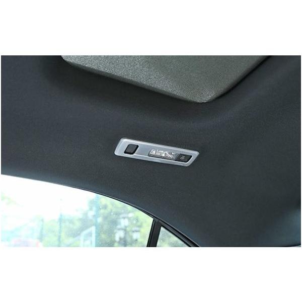 高品格♪ メルセデス ベンツ サテンシルバー リアルームランプ パネル カバー V177 A180 A200d A250e A250 A35 セダン Aクラス