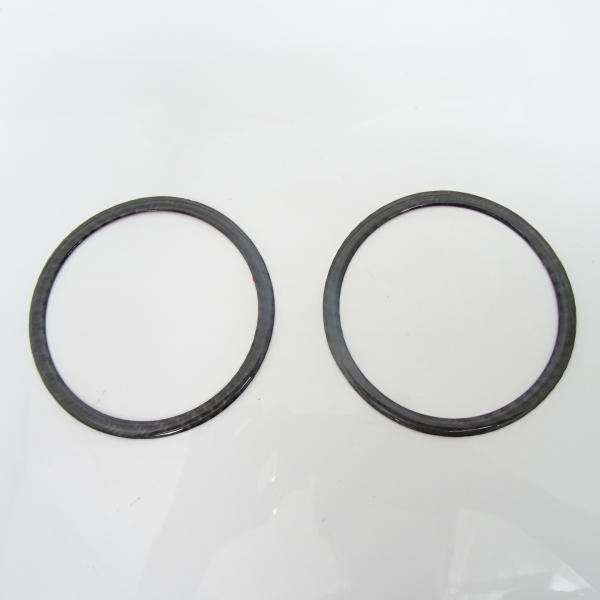BMW カーボンルック スピーカー リング リム カバー E90 E91 320i 323i 325i 325xi 330i 330xi 335i セダン ツー