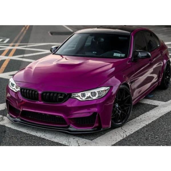 スポーティ全開♪ BMW カーボン ルック フロントバンパー リップ スポイラー F82 M4クーペ M4 CS GTS コンペティション Mパフォーマンス