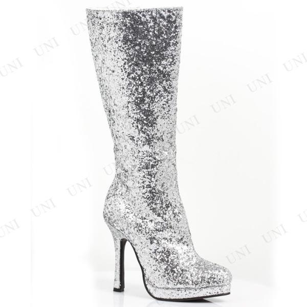 �R�X�v�� ���� �O���b�^�[�u�[�c �V���o�[ 24cm Size 7 Ellie Shoes �v�`���� �R�X�v������ ������ �C �u�[�c�J�o�[ �n���E�B�� �T�C�h�t�@�X�i�[