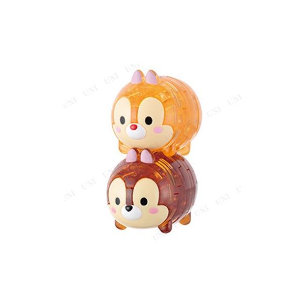 3Dパズル クリスタルギャラリー ツムツム チップ＆デール : パーティ