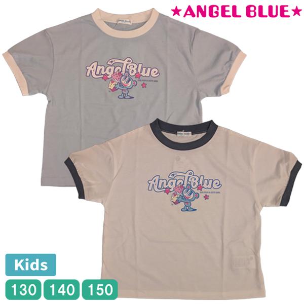 平成レトロ エンジェルブルー ANGELBLUE ナカムラくん 半袖Tシャツ キッズ エンジェルブルー ANGEL BLUE ナカムラくん 半袖 Tシャツ